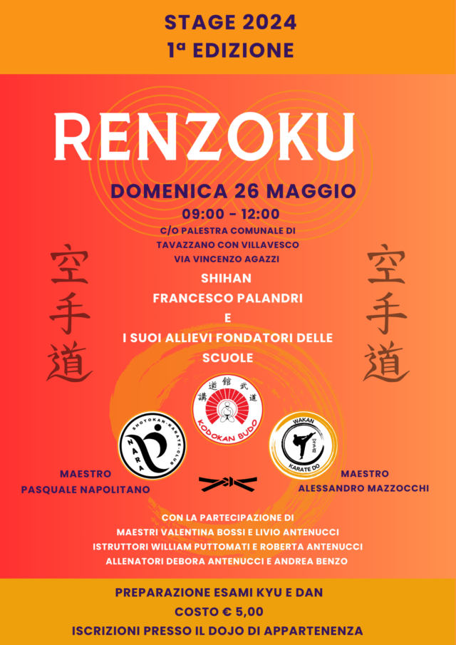 Protetto: 1° Stage Renzoku 2024